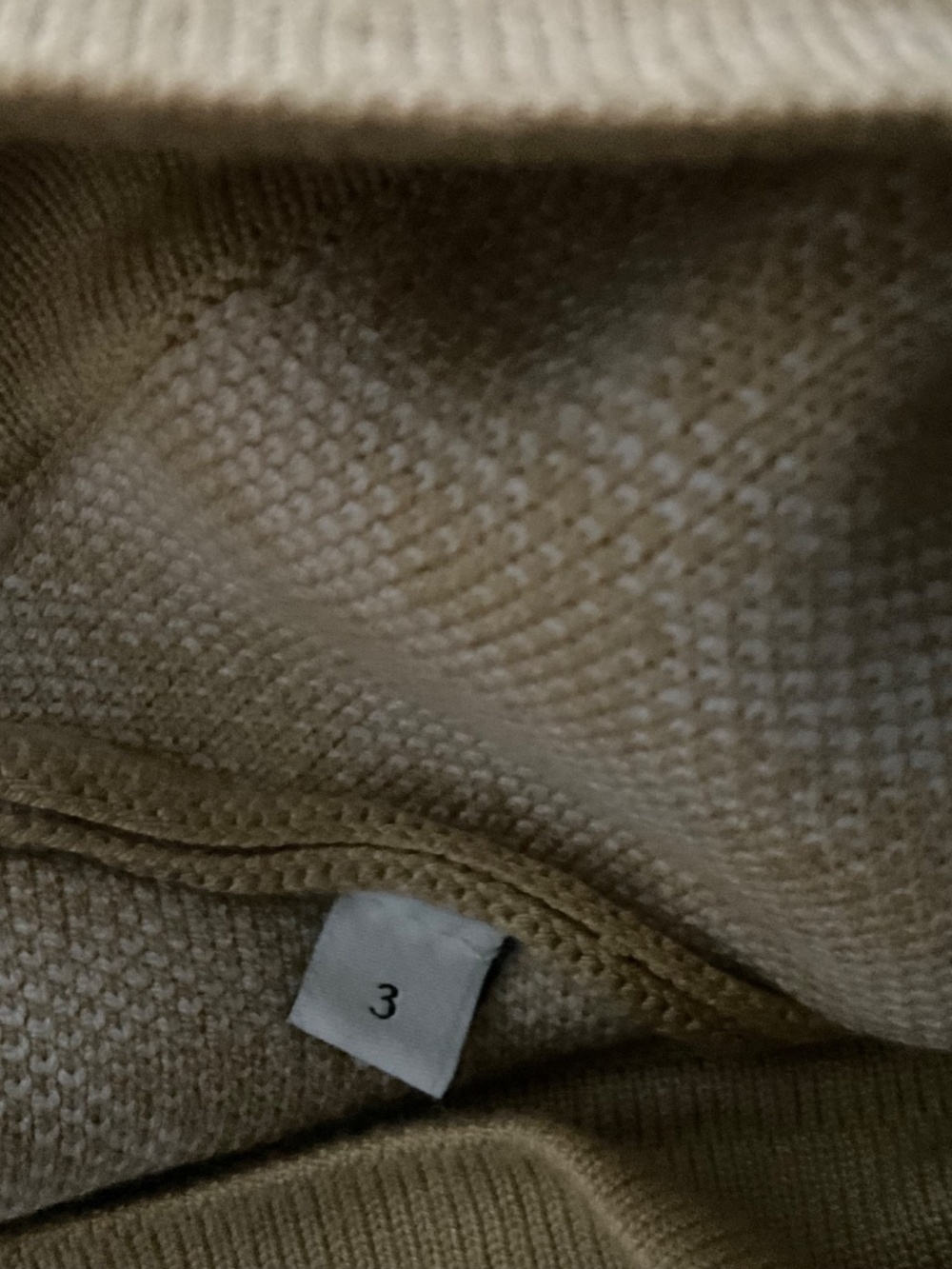 NWT SANDRO PARIS HOUNDSTOOTH CARDIGAN IN BEIGE/YELLOW SIZE 3 ( L ) - Picture 10 of 16